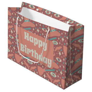 Sweet Spooky Tales Halloween Kids Birthday Theme Large Gift Bag