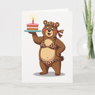 Sweet Spotted Bear Card