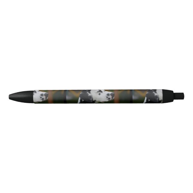 Sweet Spotted Dalmatian Black Ink Pen (Front)
