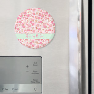 Sweet Spring Strawberries Personalized Magnet