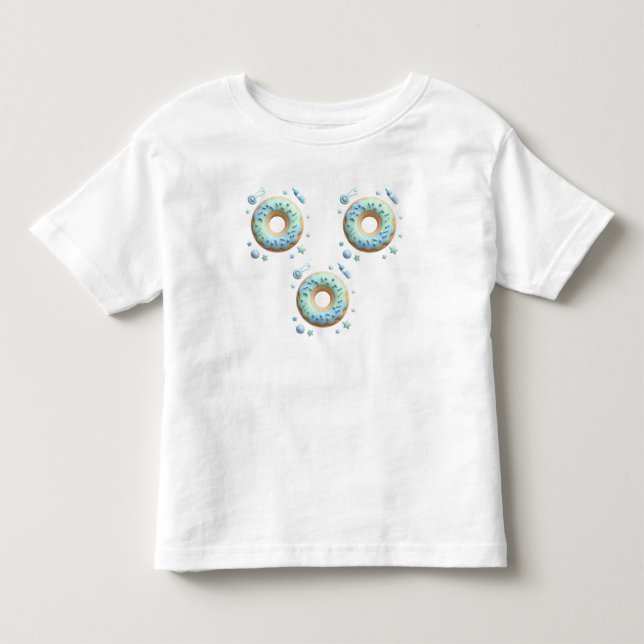 Sweet Sprinkle Doughnut Baby Bodysuit (Front)