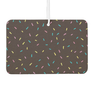 Sweet Sprinkles Car Air Freshener (Chocolate Brown