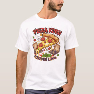 Sweet Stack Love – Pancake & Waffle Cartoon Tee