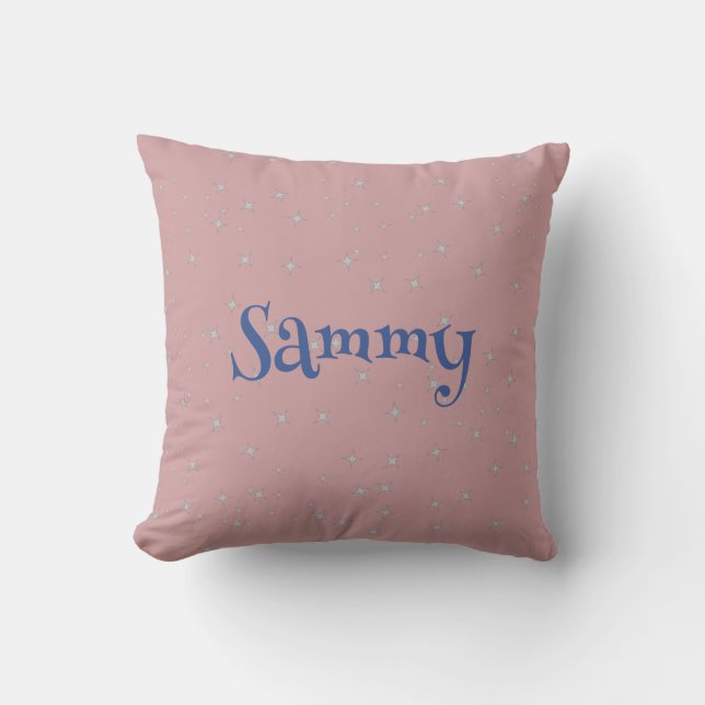 Sweet Stars  Throw Pillow (Front)