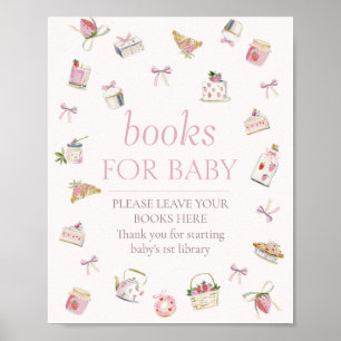 Sweet Strawberry Dessert Books For Baby Poster