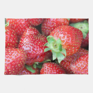 Sweet Strawberry Kitchen Towel