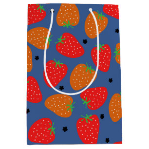 Sweet Strawberry Medium Gift Bag