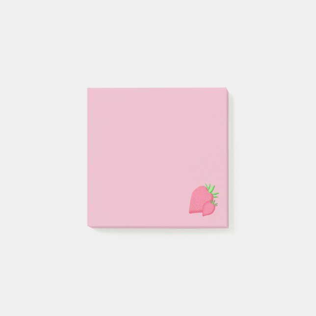 Sweet Strawberry Post-it Notes (Front)