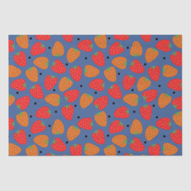 Sweet Strawberry Tissue Paper (Front)