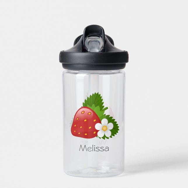 Sweet Strawberry Water Bottle (Front)