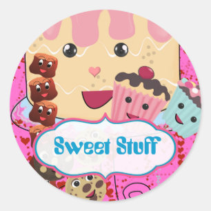 Sweet Stuff Cake Sticker