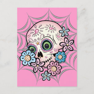 Sweet Sugar Skull Postcard