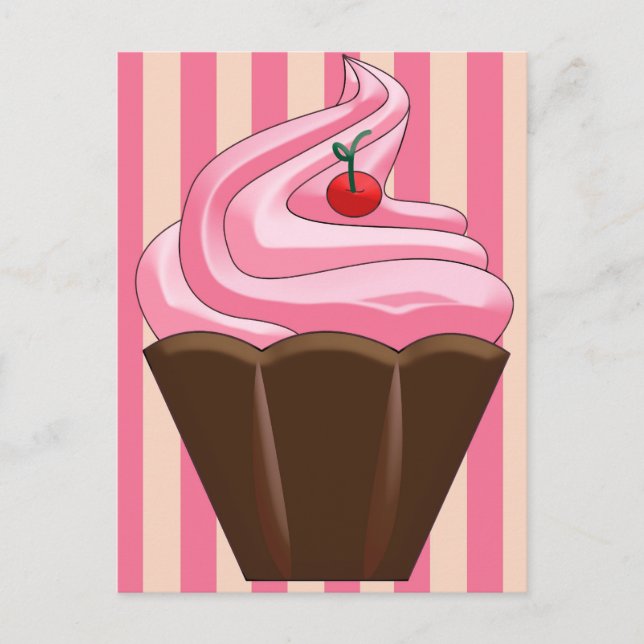 Sweet Summer Dessert Artwork Postcard (Front)