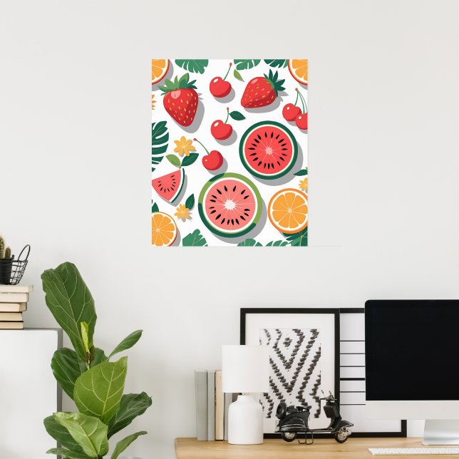 Sweet Summer Fruits Poster (Home Office)