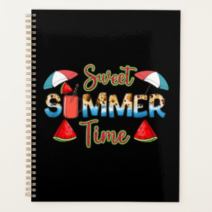 Sweet Summer Time Colourful Watermelon Slice Planner