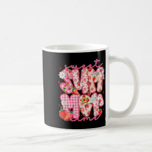 Sweet Summer Time Strawberry Summer Vibes Hello Coffee Mug