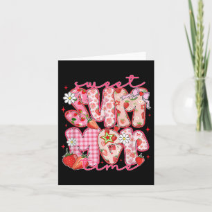 Sweet Summer Time Strawberry Summer Vibes Hello Su Card