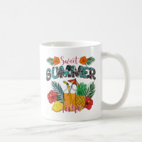 Sweet Summer Time | Tropical Fruits & Floral