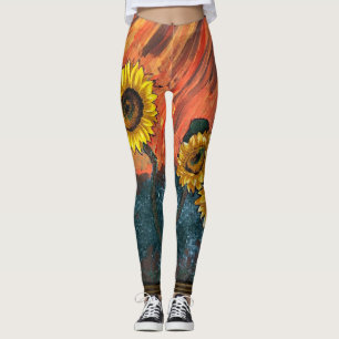 Sweet Sunflower Leggings
