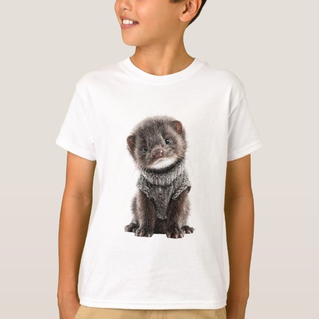 Sweet Sweater Ferret Kids (Front)
