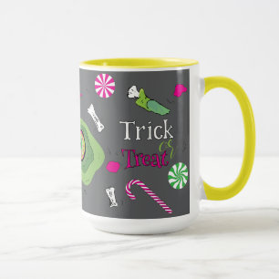Sweet Sweet Death And Candy! Trick or Treat!  Mug