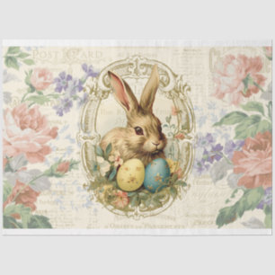 Sweet Sweet Easter Bunny Decoupage Tissue Paper