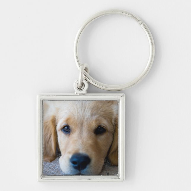 Sweet, Sweet Puppy Keychain (Front)