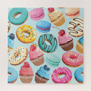 Sweet Sweets: Pattern of Delight. Jigsaw Puzzle