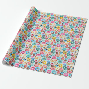 Sweet Sweets: Pattern of Delight. Wrapping Paper