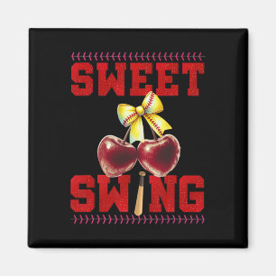 Sweet Swing Preppy Softll Mama Retro Softll Fan Lo Magnet