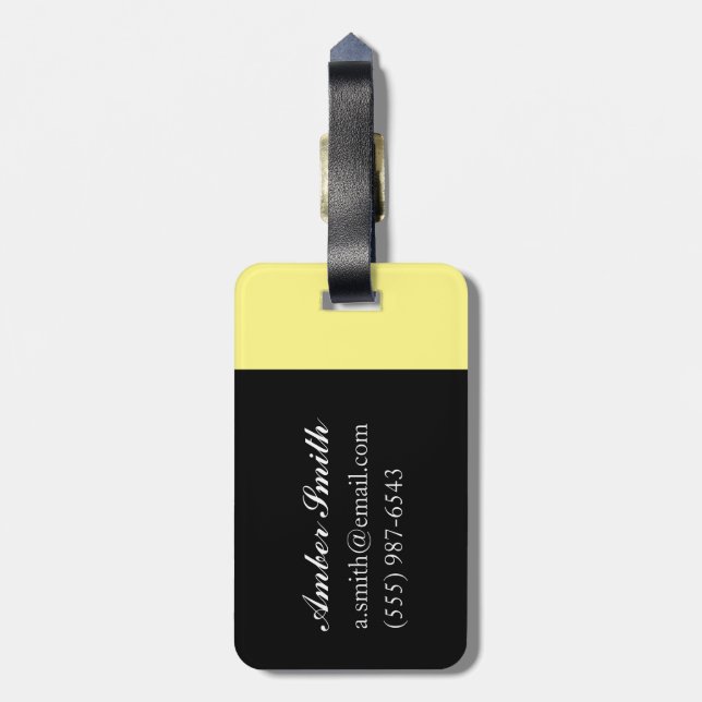 Sweet Talking Luggage Tag (Back Vertical)