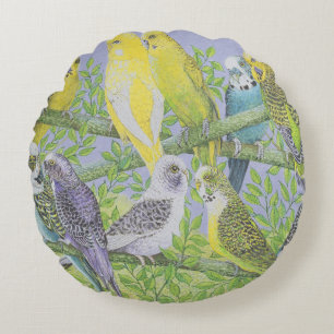 Sweet Talking Round Pillow