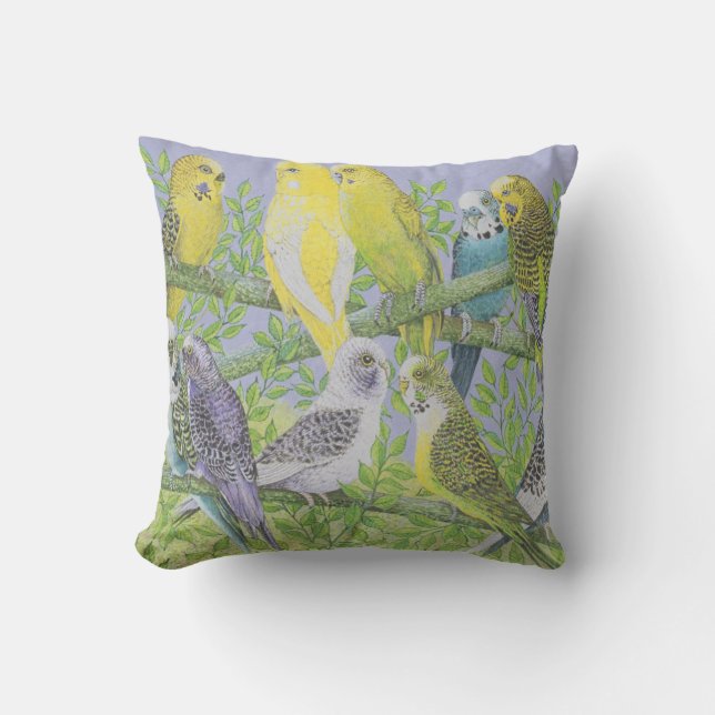 Sweet Talking Throw Pillow (Front)