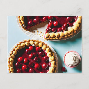 Sweet Tart, Dessert, Postcrossing Postcard