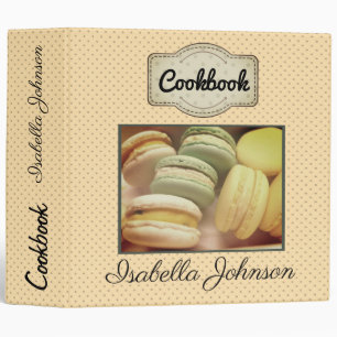 Sweet tasty macaroons delicious dessert cakes reci binder