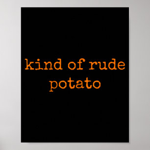 Sweet Tato And Kind Of Rude Tato Cute Couples - Pa Poster