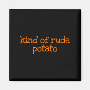 Sweet Tato And Kind Of Rude Tato Funny Matching Co Magnet