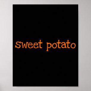 Sweet Tato And Kind Of Rude Tato Funny Matching Co Poster