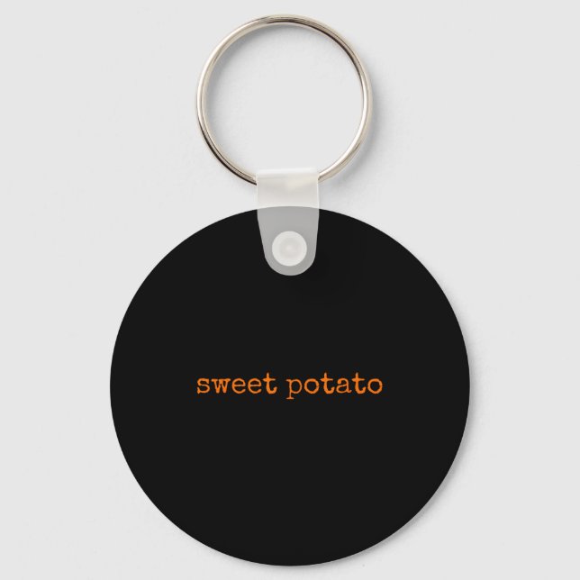 Sweet Tato And Kind Of Rude Tato Thanksgiving Coup Keychain (Front)