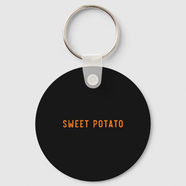 Sweet Tato Kind Of Rude Tato Funny Thanksgiving Ma Keychain (Front)