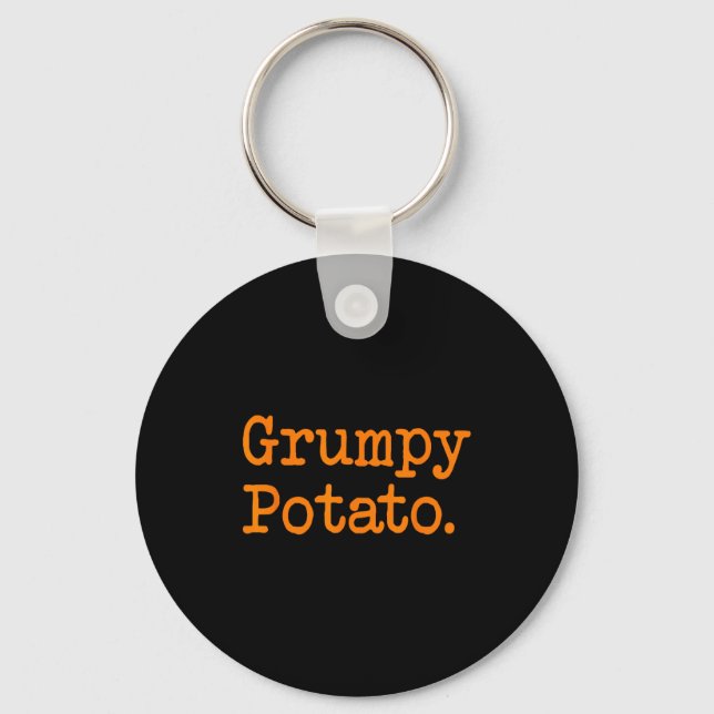 Sweet Tato Mpy Tato Funny Thanksgiving Couples  Keychain (Front)