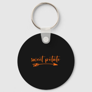 Sweet Tatoes Kind Of Rude Tato Thanksgiving Couple Keychain