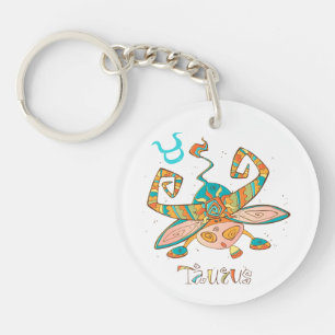Sweet Taurus Bull Keychain