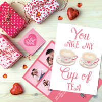 Sweet Tea Cups Personalized Photos Valentine's Day