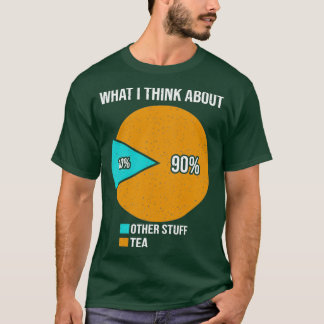 Sweet Tea Lover Iced Tea Tapioca T-Shirt