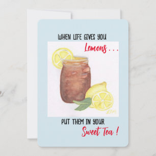 Sweet Tea Note Card