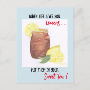 Sweet Tea Postcard