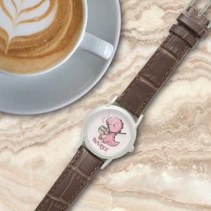 Sweet Tea-Rex customizable Animal Pun Watch