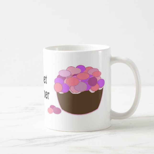 Sweet Teacher Smartie Cupcakes Coffee Mug (Right)