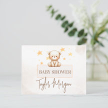 Sweet Teddy Bear Baby Shower